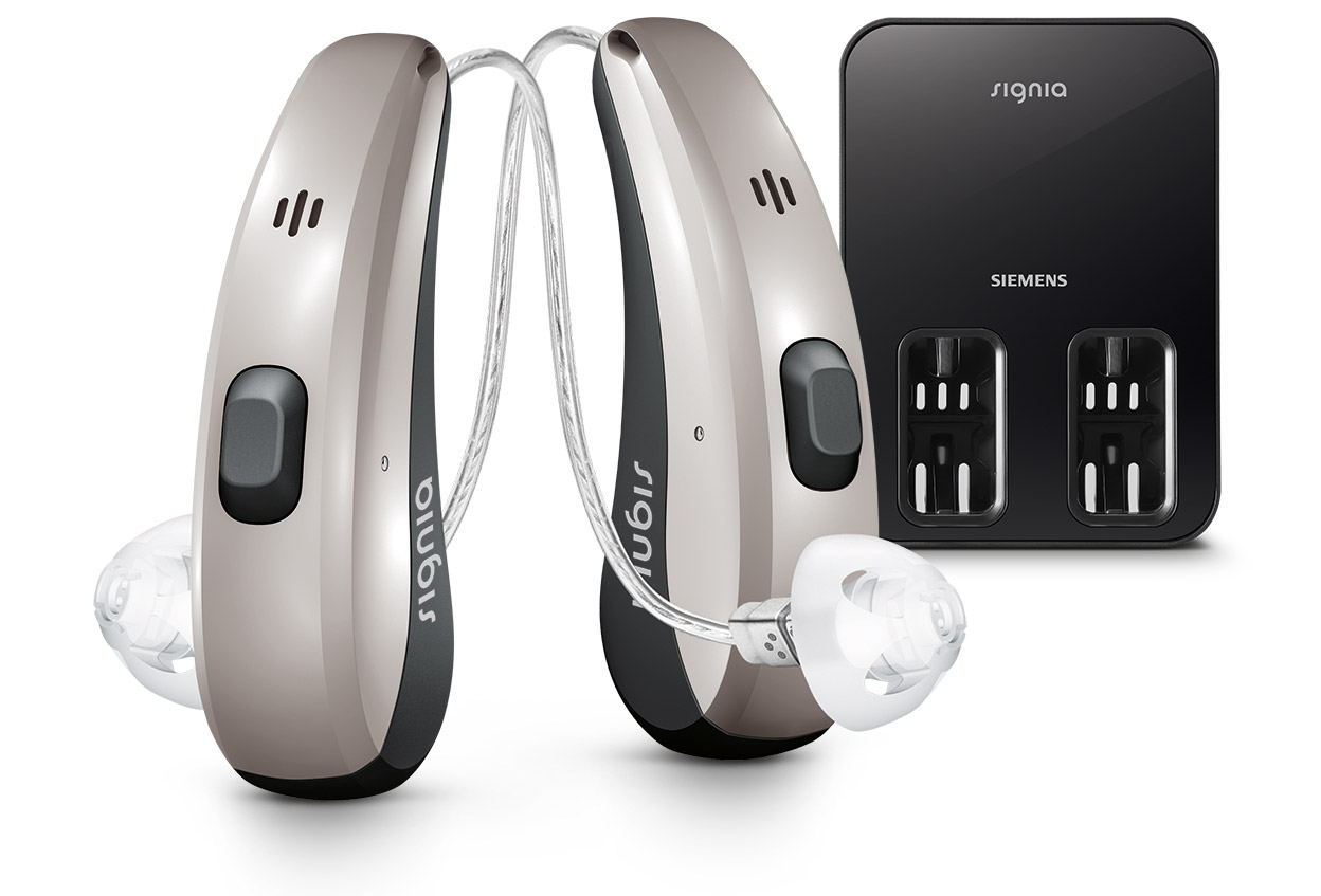 Pure 312 Nx. Das kleinste vollausgestattete Hörsystem mit Direct-Streaming.